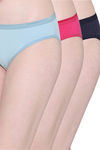 Wacoal Low Rise Half Coverage Bikini Panty (Pack of 3) - Multicolor — thumbnail 1
